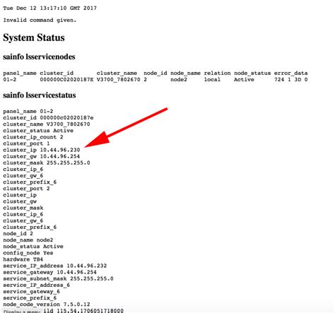 satask|IBM Storwize 3700 Recover Lost IP Address.